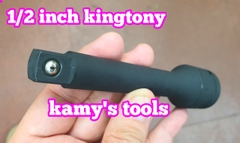 Đầu nối khúc nối đen cao cấp 1/2 inch Kingtony dài 3 inch 4 inch 5 inch 4260-03 4260-04 4260-05, cần nối