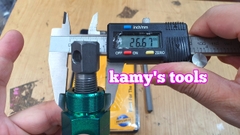 Cảo vô lăng 2 đầu răng ngoài xe máy air blade, cup, vision, lead, winner hiệu hotssman số 7