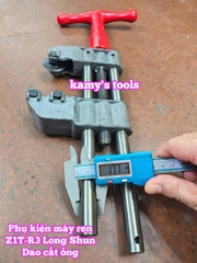 Dao cắt ống sắt tráng kẽm phụ kiện máy tiện ren ống Z1T-R3 Long Shun PTSLS02