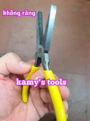 Kìm mũi nhọn không răng 145mm