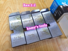 Dao tiện ren ống Rex hiệu Sara 1/2-3/4, 1-2, 2 1/2-3 inch ren ống 21-27mm, 34-60mm, 49mm-90mm hệ ren thông dụng BSPT