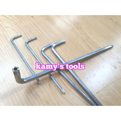 Lục giác bông sao hoa thị có lỗ thép S2 Standard T10 T15 T20 T25 T27 T30 T40 T45 T50