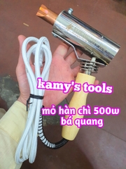 Mỏ hàn chì điện cán gỗ Bá Quang 500w