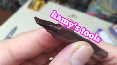 Mũi vít dẹp đóng Standard 6mm loại dài 80mm thép S2 (lẻ 1 cái)