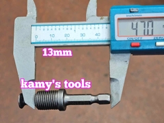 Đầu chuyển đuôi bắn vít 1/4 inch sang đầu khoan kẹp vặn ren 10mm 13mm Wetools DCYPH2-DK10 DCYPH2-DK13