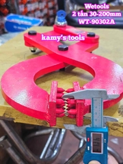 Kẹp kéo pallet 2 tấn mở ngàm 30-200mm Wetools WT-90302A