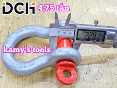 Ma ní omega chốt vặn ren SHBC-005 DCH 4.75 tấn 3/4 inch đường kính ty ren 22mm