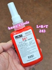 Keo khóa ren đa năng giữ chặt bu lông mối nối ren kim loại chống dầu 243 L+R+T trọng lượng 50g