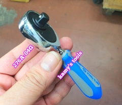 Cần siết tự động 1/4 inch 2 đầu vặn vít vặn tuýp 72 răng Kingtony 276A-04G dài 111mm
