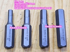 Mũi vít đóng lục giác Kingtony thân 8mm dài 36mm 4mm 5mm 6mm 8mm H4 H5 H6 H8 model 163604H 163605H 163606H 163608H