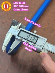 Xà beng đầu dẹp đầu nhổ đinh thân lục giác 36 inch 900mm C-mart L0041-36