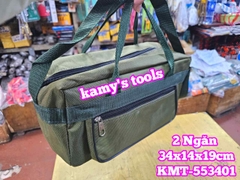 Túi đựng đồ nghề nhỏ 2 ngăn 34x14x19cm Kamytools KMT-553401