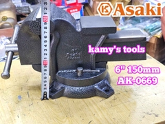 Ê tô bàn nguội Asaki 6 inch 150mm AK-0669