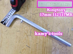 Lục giác đầu bằng 17mm Kingtony 112517MR dài 337mm
