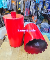 Mũi khoan rút lõi bê tông dài 350mm cỡ 140mm 152mm 160mm 162mm 168mm 180mm 188mm 200mm