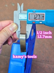 12.7mm dây đai inox 304 1/2 inch dày 0.4mm cuộn 30m đựng trong hộp nhựa chống bung dây kamytools