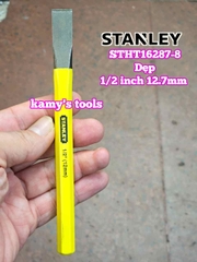 Đục sắt mũi dẹp 12mm 1/2 inch Stanley dài 6 inch 150mm 16-287 STHT16287-8