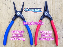 Kìm mở phe Cong trong ngoài 10 inch Kingtony 66HS-10 66SS-10 mở phe 40-100mm