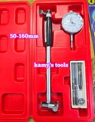 50-160mm Đồng hồ đo lỗ trong xy lanh chính xác độ sai số 0.01mm