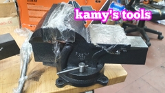 Ê tô bàn nguội xoay Asaki Ak-668 5 inch Ak-669 6 inch chính hãng chữ nỗi đổ khuôn không phải dán tem