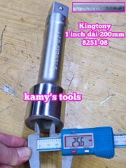 Cần tuýp nối khúc nối Kingtony 1 inch 8251-08 dài 8 inch 200mm