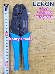 Kìm bấm cos MC4 năng lượng mặt trời Lekon WX-2546B dài 9 inch 2.5-6mm2
