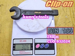 Cờ lê miệng đóng 24mm DIN133 Clip-On CLO-932024