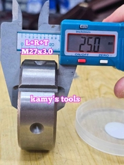 Bàn ren M27x3.0 27x3 L+R+T (LRT) dụng cụ tạo ren ngoài bulong