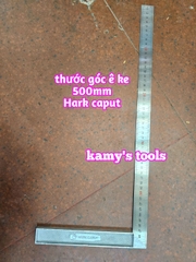 Thước ê ke đo góc vuông 25cm 30cm 50cm Hark Caput 250mm 300mm 500mm