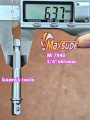 Đầu chuyển tuýp từ bắn vít sang bulong 1/4 inch và 1/2 inch Maxsupe M-7840 M-7841