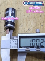 Đầu chuyển bulong 1/2 inch sang đầu vít đóng 10mm 414810M Kingtony
