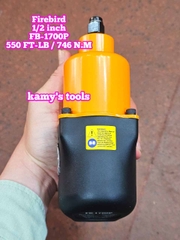 Máy vặn ốc siết tháo mở bulong hơi khí nén Firebird 1/2 inch FB-1700P loại 2 búa 550 ft-lb 746Nm