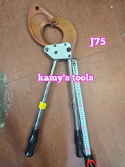 Kìm cắt cáp nhông J75 Manniu cắt đồng nhôm 75mm, kéo cắt cáp J75