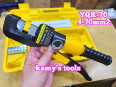 Kìm ép cos thủy lực YQK-70 4-70mm2 Manniu, kìm bấm cos