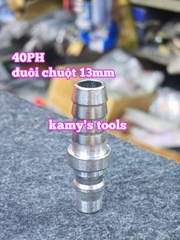 Bộ nối nhanh hơi khí nén đuôi chuột dây 13mm 40SH 40PH Wetools WT-40SH WT-40PH
