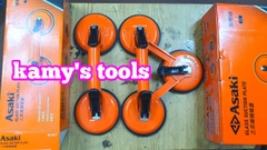 Hít kính hít gạch hít sàn 2 chân 2 chạc 3 chân 3 chạc, hút kính Asaki AK-4012 và AK-4013, hít kiếng