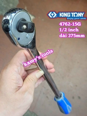Cần tuýp siết tự động 1/2 inch Kingtony 4762-15G dài 15 inch 375mm 32 răng