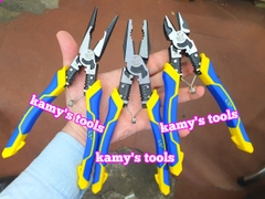 Kìm điện, kìm cắt, kìm nhọn đa năng bấm cos tuốt dây điện dài 8 inch LS+ model LS310659, LS310658, LS310660