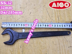 Cờ lê 1 đầu miệng 32mm AIGO SS-32 Forged Chrome Molybdenum JIS dài 285mm
