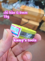 Chì hàn 0.9mm 19g dùng cho mỏ hàn chì bằng điện
