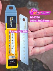Lưỡi dao rọc giấy rọc cáp 100x18x0.5mm Maxsupe M-8766