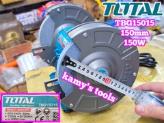 Máy mài để bàn 2 đá 6 inch 150mm 150W TOTAL TBG15015