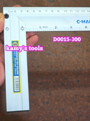 D0015-300 Thước ke góc vuông hợp kim nhôm 300mm C-mart