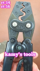 Kìm bấm cos Tai Cheng TAC 1.5-16mm2 model CT-14 CT-16, kềm bấm cos