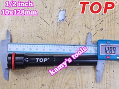 Đầu tuýp khẩu 1/2 inch dài 126mm Top 10mm 10x126mm LU-DT126-10