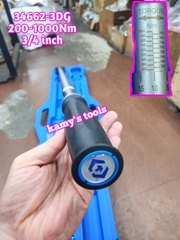 Cần siết lực Kingtony 3/4 inch 34662-3DG 200-1000Nm dài 1238mm 24 răng