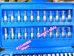 Bộ tuýp khẩu Kingtony 1/4 inch 46 chi tiết ST2346MR 4mm-14mm