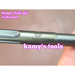 Mũi khoan bê tông đuôi gài Nicholson cao cấp 8mm 10mm 12mm 14mm 16mm