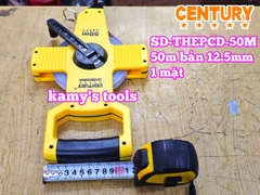 Thước cuộn thép thước kéo có tay cầm 50M Century SD-THEPCD-50M