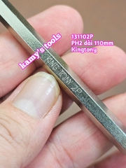 Mũi bắn vít bake 2 đầu PH2 dài 110mm Kingtony 131102P
